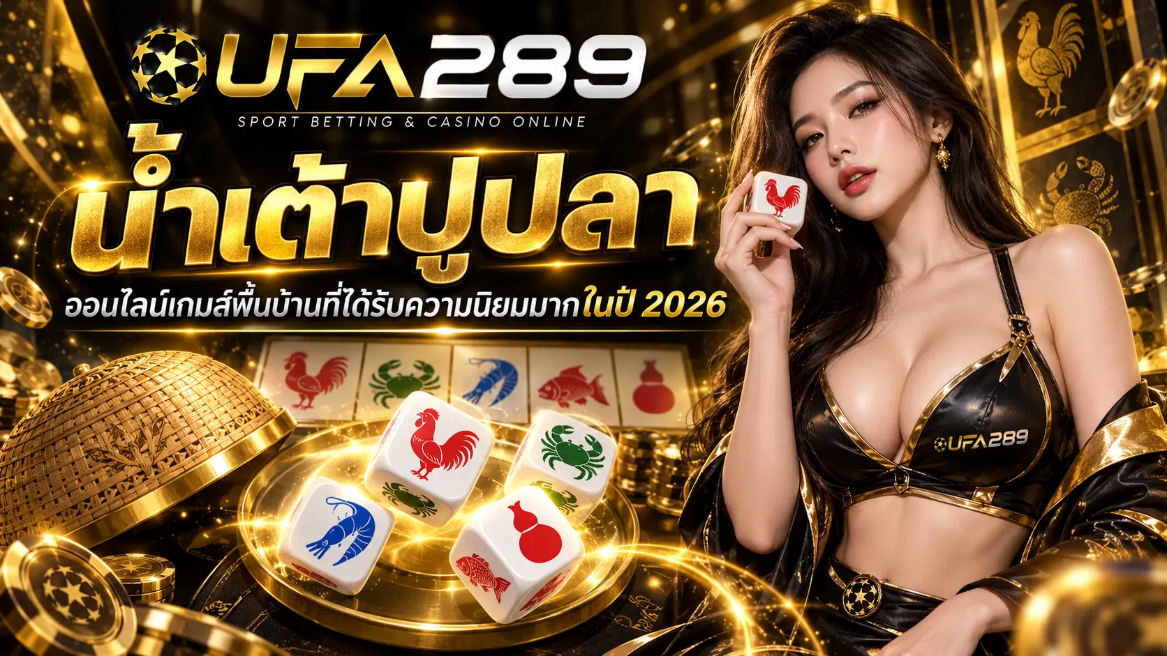 น้ำเต้าปูปลา ufa289 ออนไลน์เกมส์พื้นบ้านที่ได้รับความนิยมมากในปี 2026